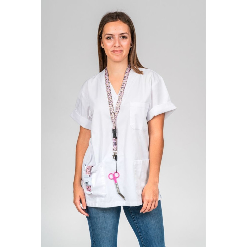 PACK LANYARD UNICORNIOS + TIJERA ROSA + COMPRESOR