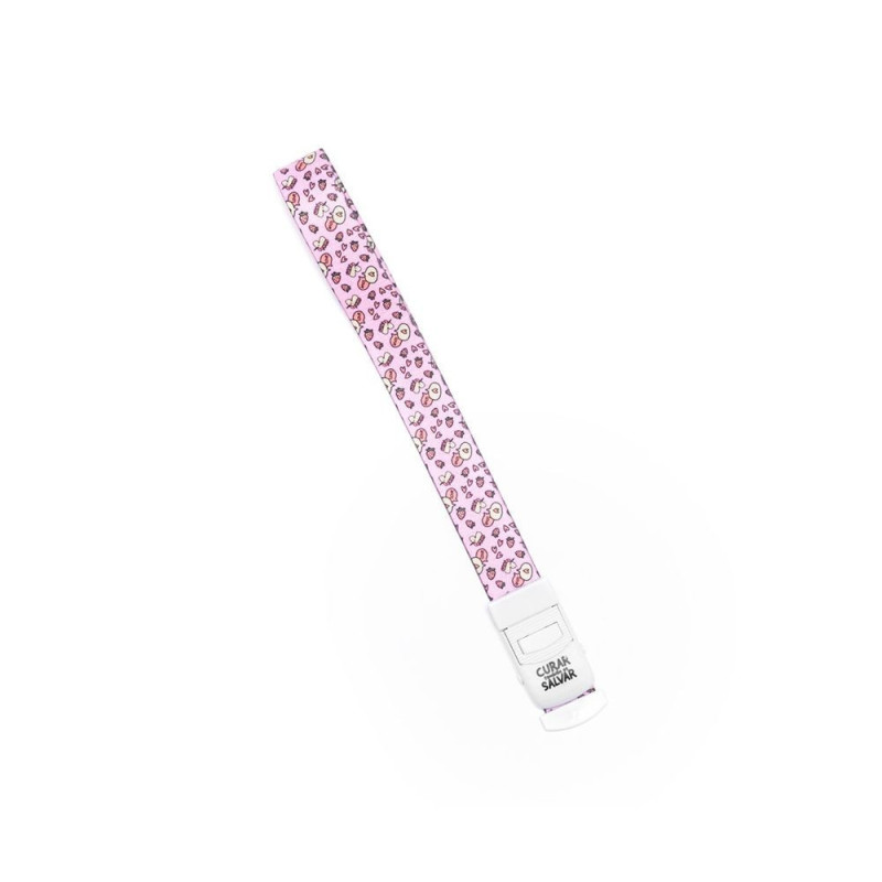 PACK LANYARD UNICORNIOS + TIJERA ROSA + COMPRESOR