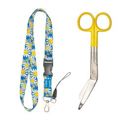 PACK LANYARD MARGARITAS + TIJERA AMARILLA