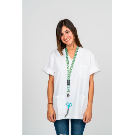 PACK LANYARD RANAS + TIJERA AZUL