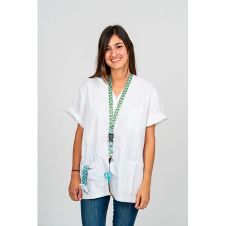 LANYARD RANAS + TIJERA AZUL + COMPRESOR