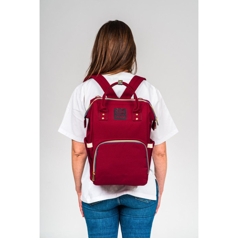 MOCHILA BURDEOS BASIC