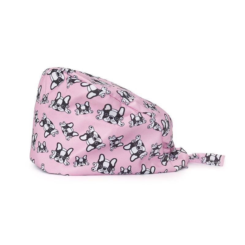 GORRO BULLDOG ROSA