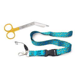 PACK LANYARD RAYOS + TIJERA AMARILLA