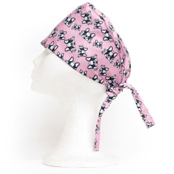 GORRO BULLDOG ROSA