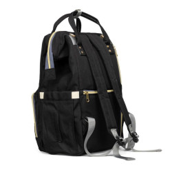 MOCHILA NEGRA "YO TE CUIDO" 2