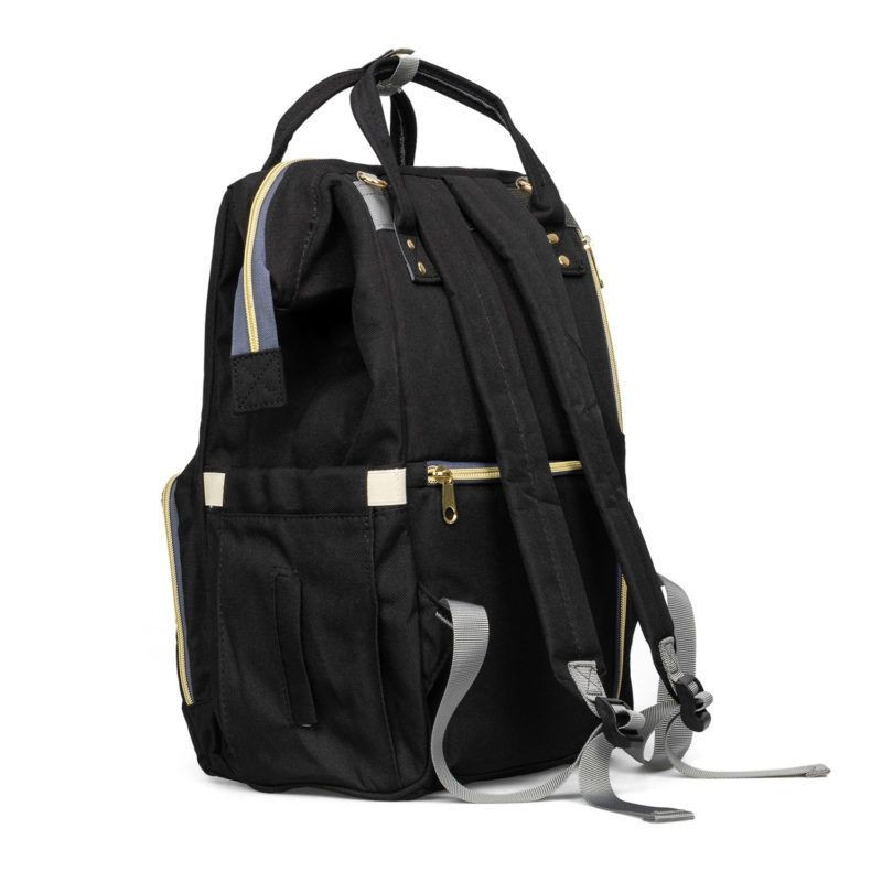 MOCHILA NEGRA "YO TE CUIDO"