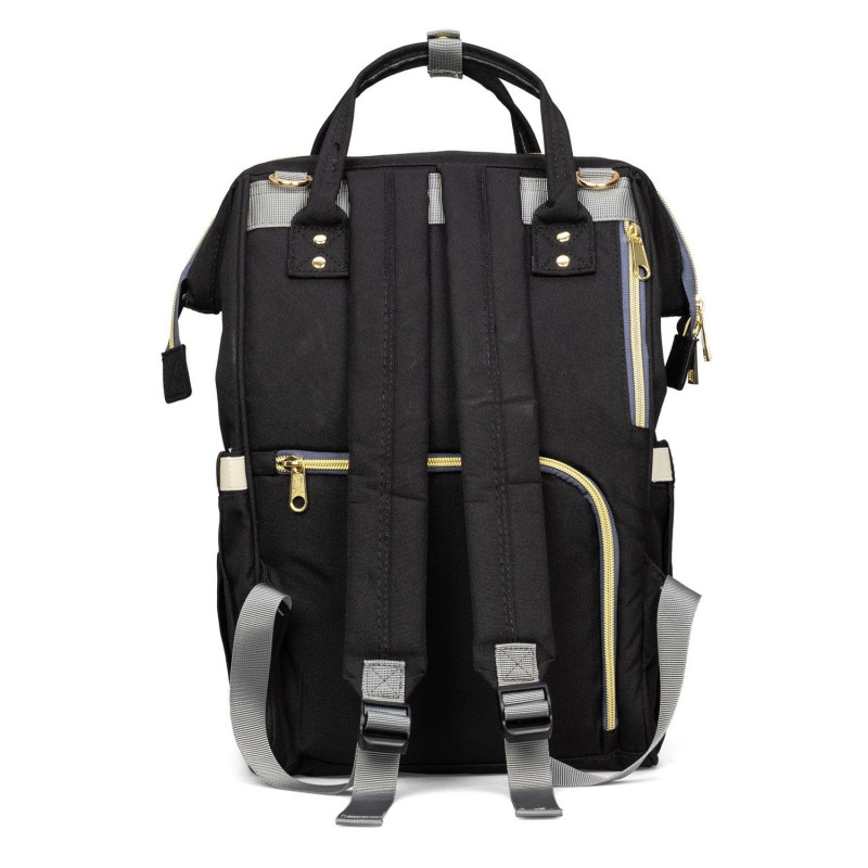 MOCHILA NEGRA "YO TE CUIDO"