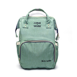 MOCHILA TURQUESA "YO TE CUIDO"