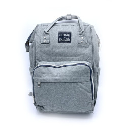 MOCHILA GRIS BASIC