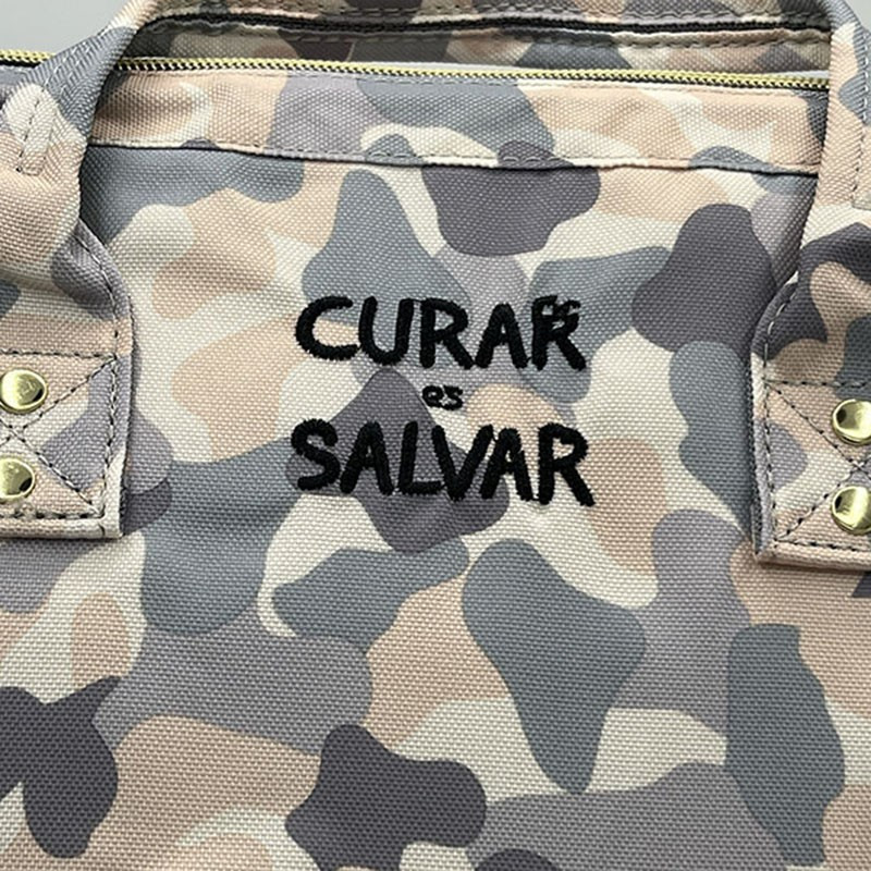 MOCHILA CAMALEÓN "YO TE CUIDO"