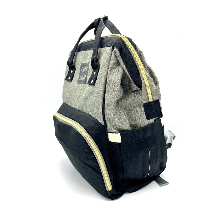 MOCHILA NEGRA-GRIS BASIC