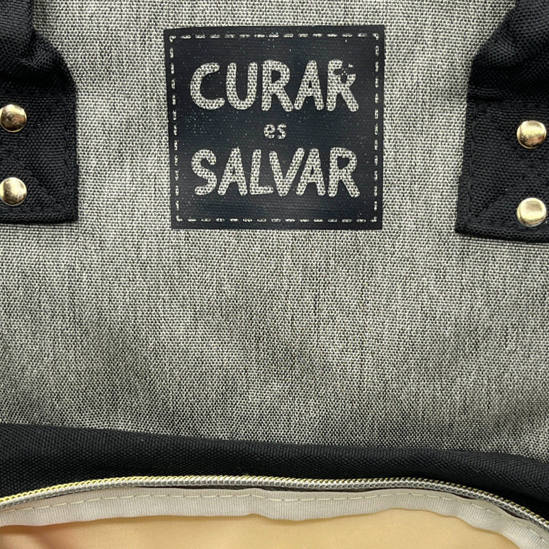 MOCHILA NEGRA-GRIS BASIC