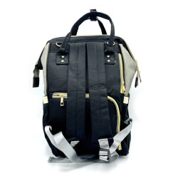 MOCHILA NEGRA-GRIS BASIC 2