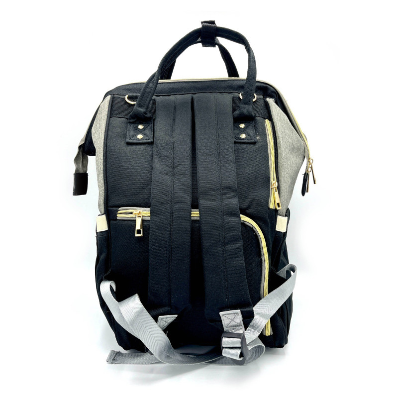 MOCHILA NEGRA-GRIS BASIC